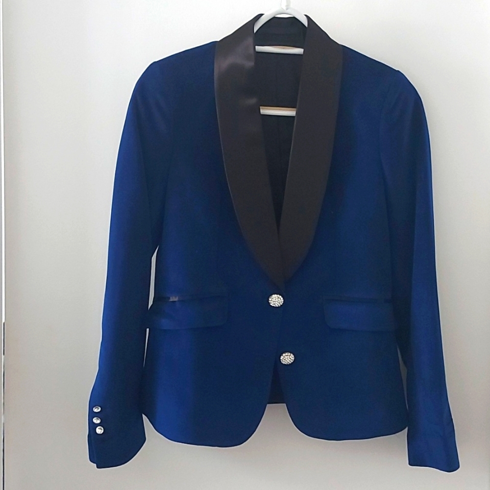 Small custom velvet Crystal blazer